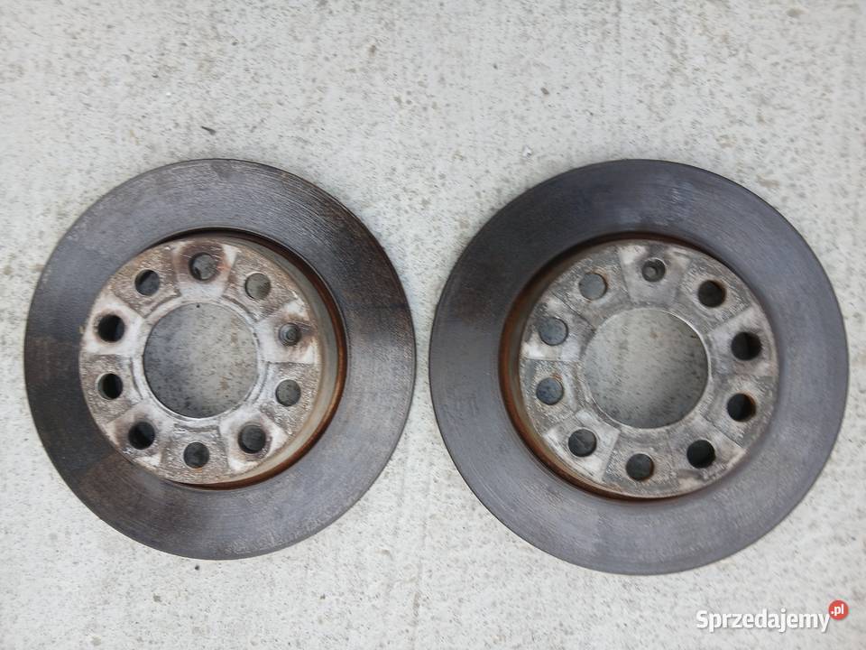 Audi A4 B6 B7 tarcza hamulcowa tył 254mm 2 Tarcze hamulcowe Szczerbice sprzedam