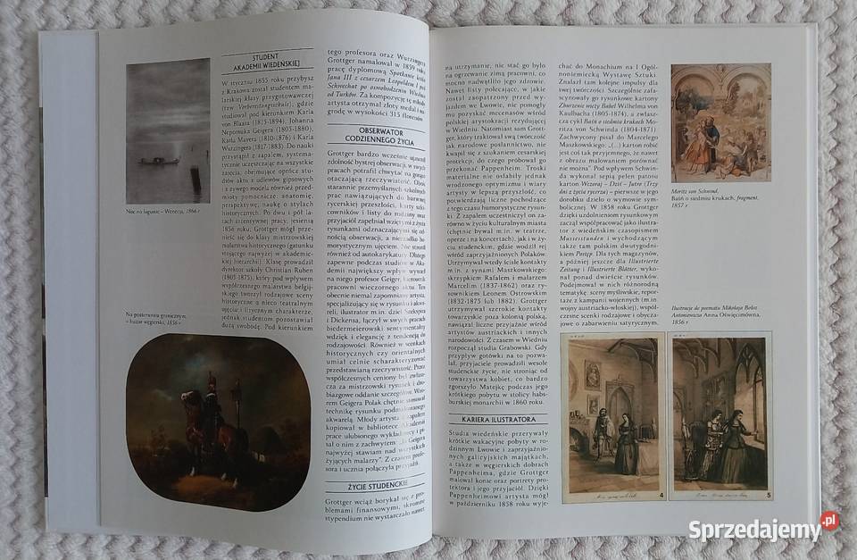 Sztuka Malarstwo Artur Grottger seria Oxford sztuka i architektura Poradniki, albumy i reportaże Kraków