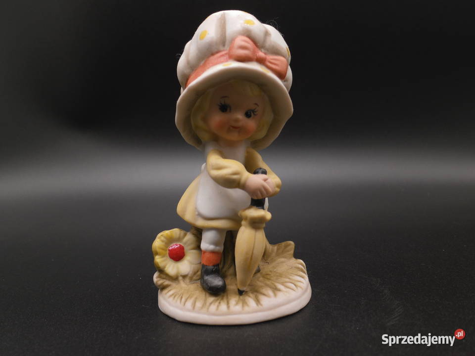 Figurka porcelanowa Dziewczyna z parasolką Raszków