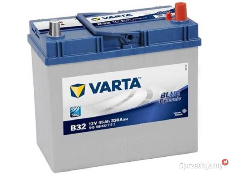 Akumulator VARTA Blue Dynamic B32 45Ah 330A EN P osobowe Układ elektryczny Warszawa
