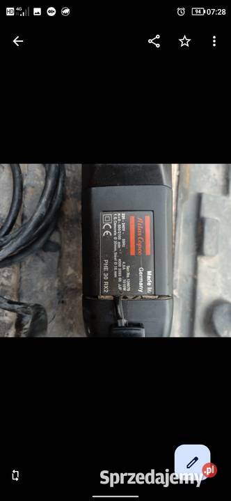 Młotowiertarka Atlas Copco PHE 30 RX2 Chocianowiec sprzedam