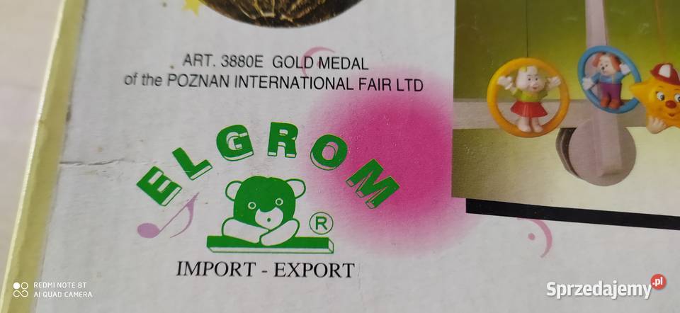 karuzela do łóżeczka pozytywka Poznań