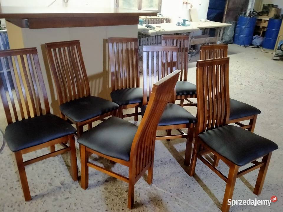Piękne nowoczesne krzesła bukowe Namysłów