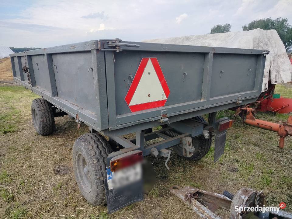 Sprzedam dwie przyczepy zarejestrowane wywrotki Wieczyn