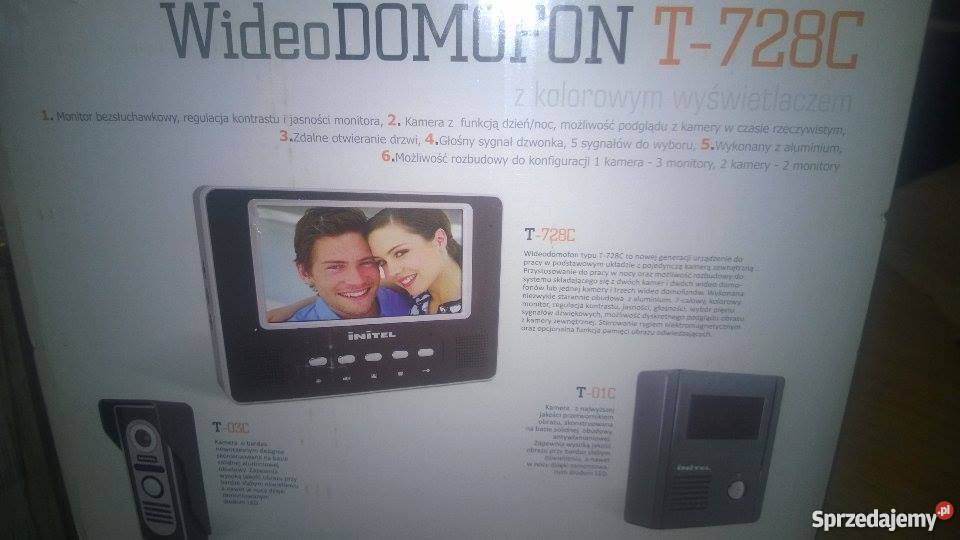 WideoDomofon T728C