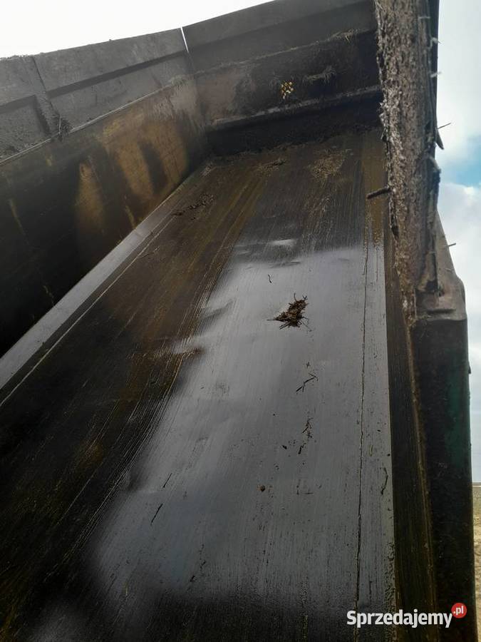 Przyczepa skorupowa Lambert tandem skorupa nieuszkodzony podlaskie Kobylin-Borzymy