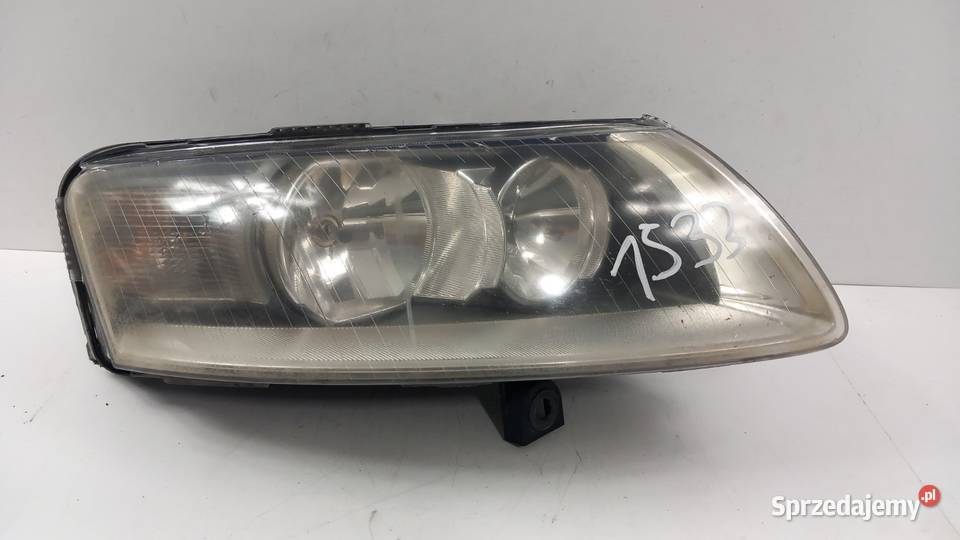 AUDI A6 C6 LAMPA PRZÓD PRAWA Lampy przednie wielkopolskie Zbierkowo