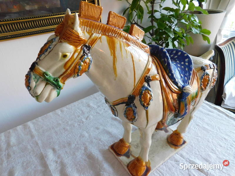 Figura konia styl Tangdynastinceramika Sensai Szczecin