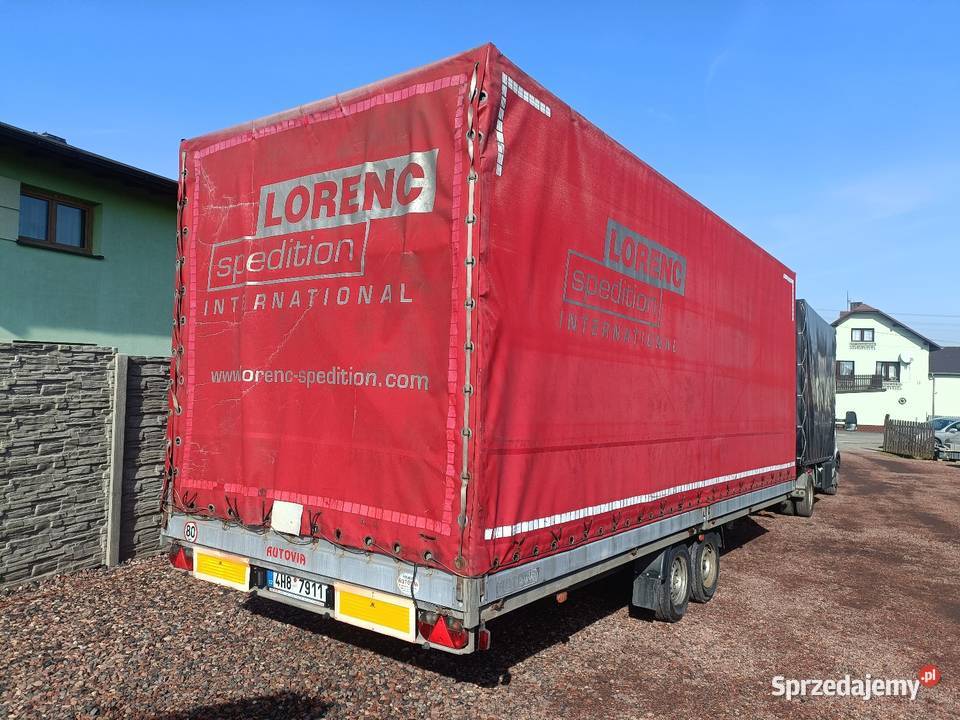 Konstrukcja plandeka przyczepy Agados Dona