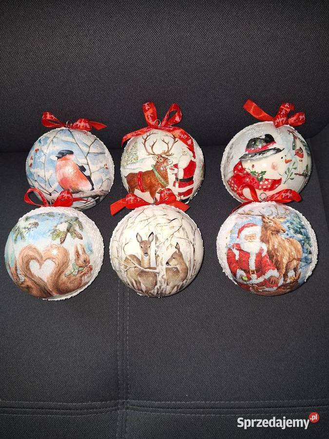 Bombki ręcznie robione na choinke i prezent świętokrzyskie