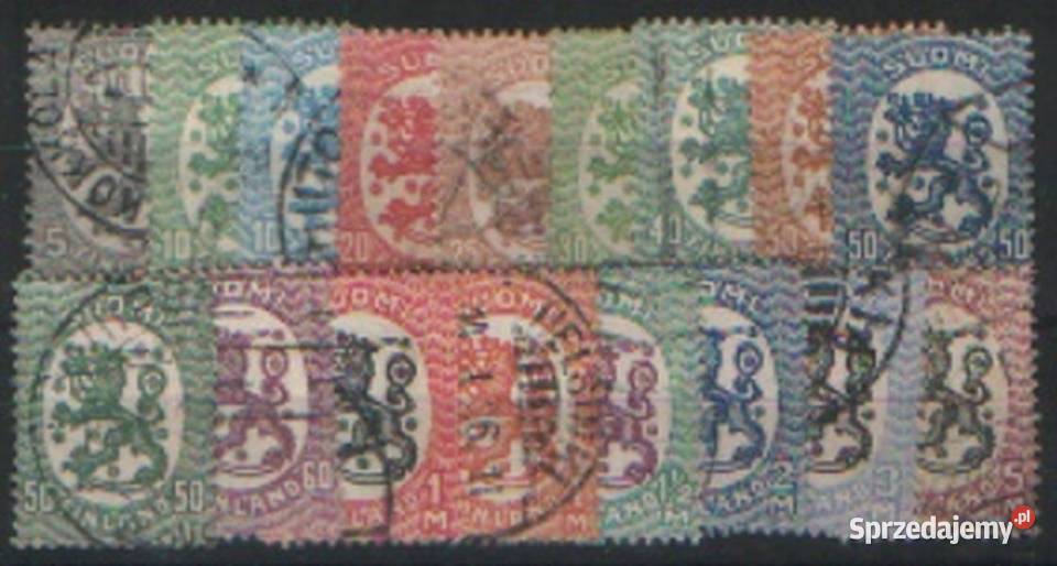 Zn Finlandia Mi wykaz w opisie kas 1917 Gliwice