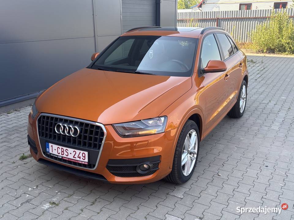 Audi Q3 20 TDI Nowe Opony Zamiana nawigacja lubelskie Zamość