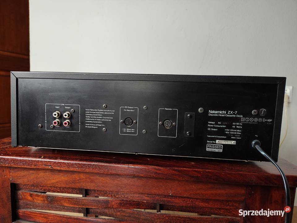 NAKAMICHI ZX7 mazowieckie Warszawa sprzedam