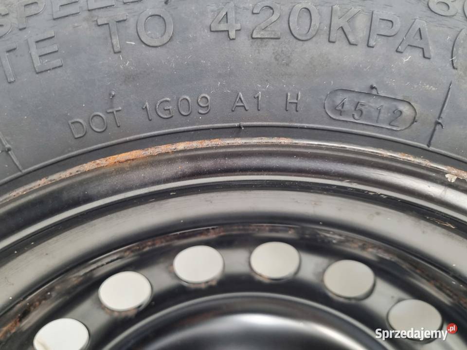 KOŁO DOJAZDOWE Ford Focus Mk3 C II dojazdówka