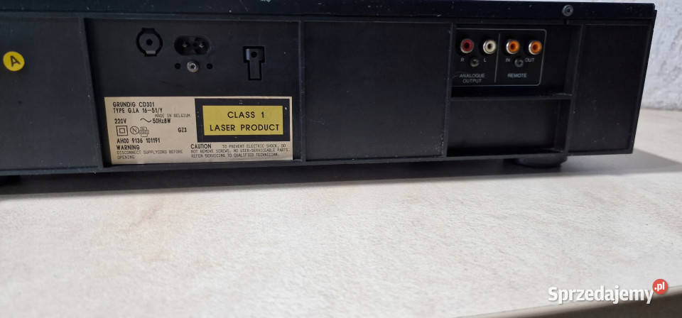 Cd player Grundig CD 301 odtwarzacz kompaktowy wielkopolskie Międzychód