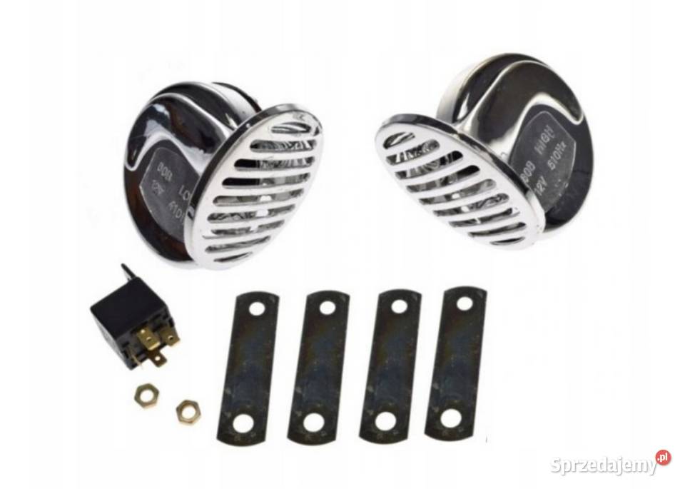 Klakson x2 sygnał dzwiekowy fanfara motocykla śląskie Sosnowiec