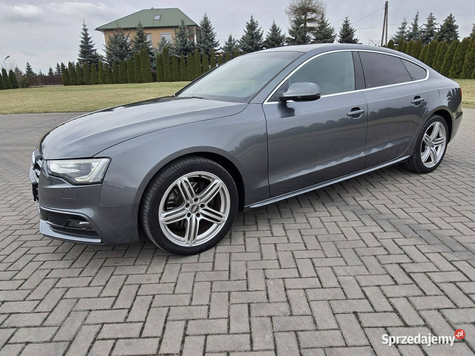 Audi A5 Sportback 18Turbo benz SerwisSLine x2 łódzkie Kutno