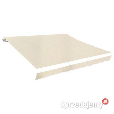 vidaXL Tkanina do markizy kremowa 4 x 3 m bez mazowieckie
