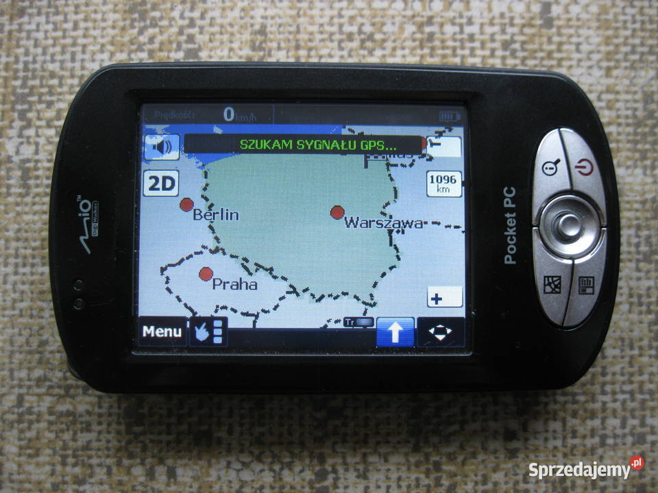 Palmtop  MIO  udane urządzenie odblokowane + Mapa