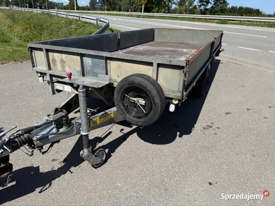 Ifor williams przyczepa 3500 DMC 412 m Do samochodów osobowych pomorskie Solnica