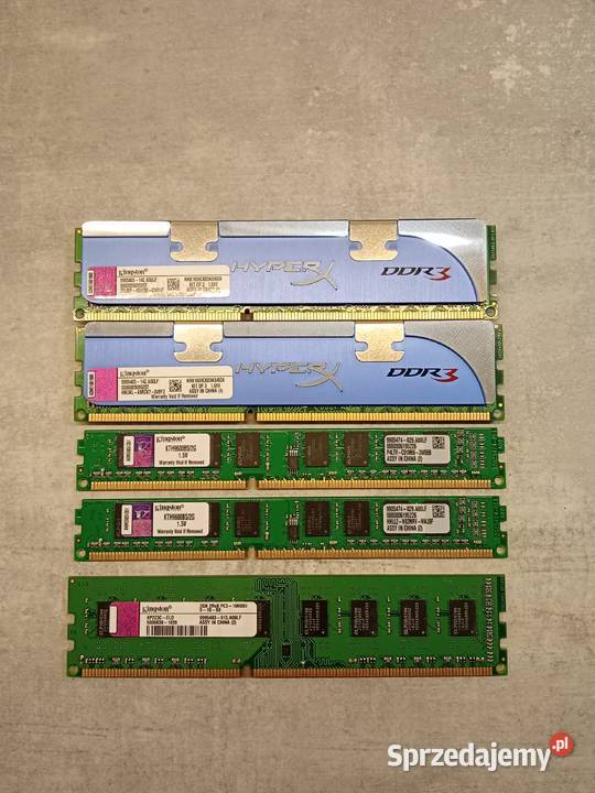 Ram Kingston 2gb x5 DDR3 małopolskie sprzedam
