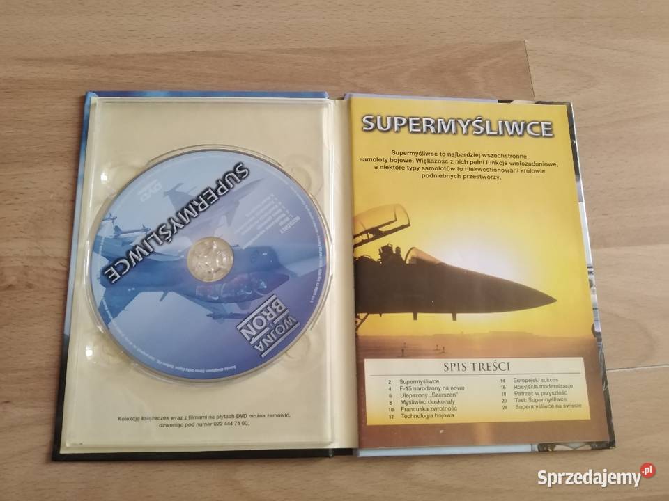 Supermyśliwce płyta DVD książka 1 płyta Wałbrzych