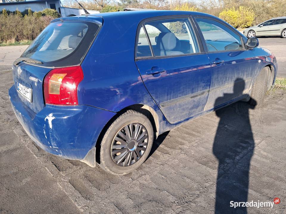 Toyota Corolla Zarejestrowana Na Afryke Hatchback Szczecin sprzedam