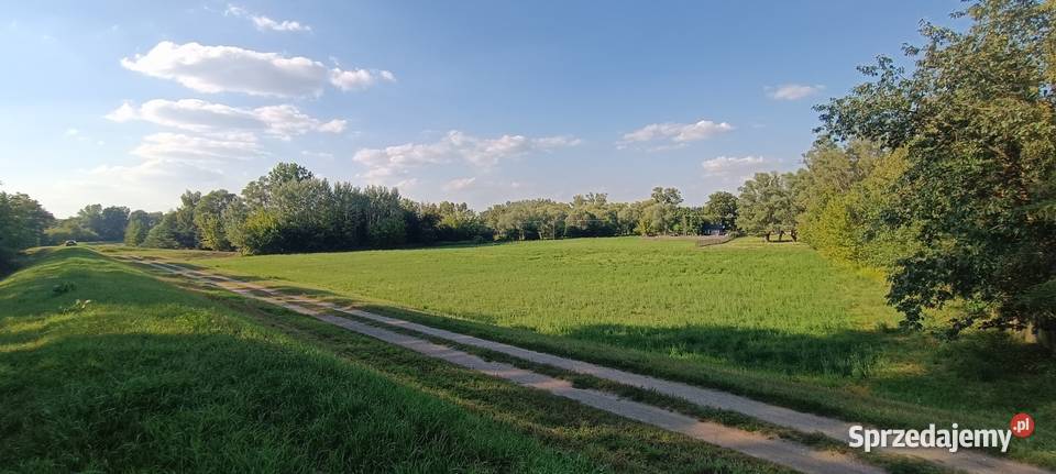 Piękna działka rzeką Wisla polna Warszawa sprzedam