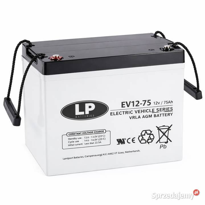 AKUMULATOR AGM LP seria VRLA EV75 12V 794Ah do Sprzęt rehabilitacyjny i ortopedyczny śląskie Tarnowskie Góry