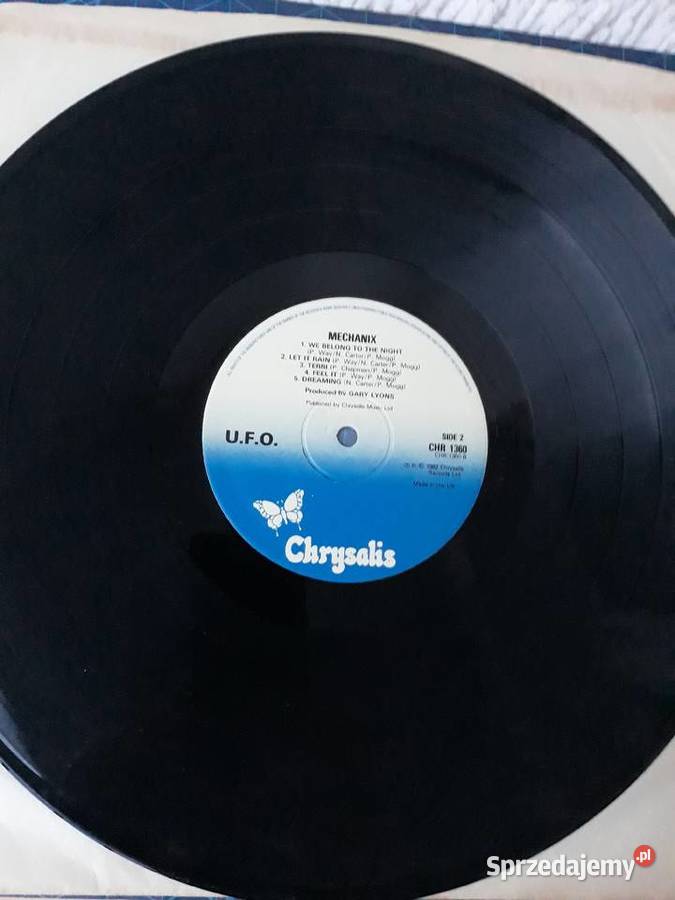 UFO Mechanix Chrysalis 1982 z mojej kolekcji Rzeszów