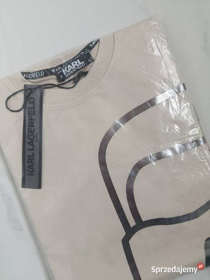 Bluza męska bawełniana Karl Lagerfeld biała L Białystok