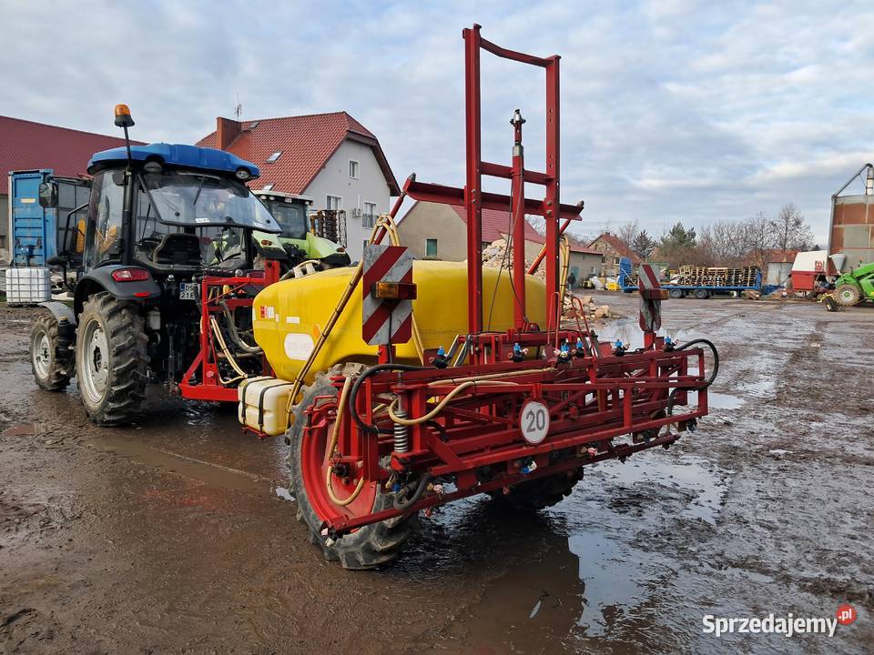 Opryskiwacz ciągany TadLen 1200 litrów 15m 17r sprzedam