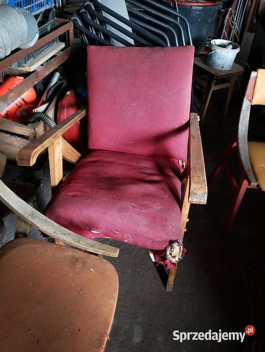 fotel Chierowski krzzesła skoczek do renowacji Stalowa Wola