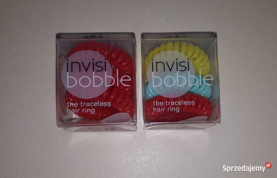 Gumki do włosów sprężynki Invisibobble nowe mazowieckie Warszawa sprzedam