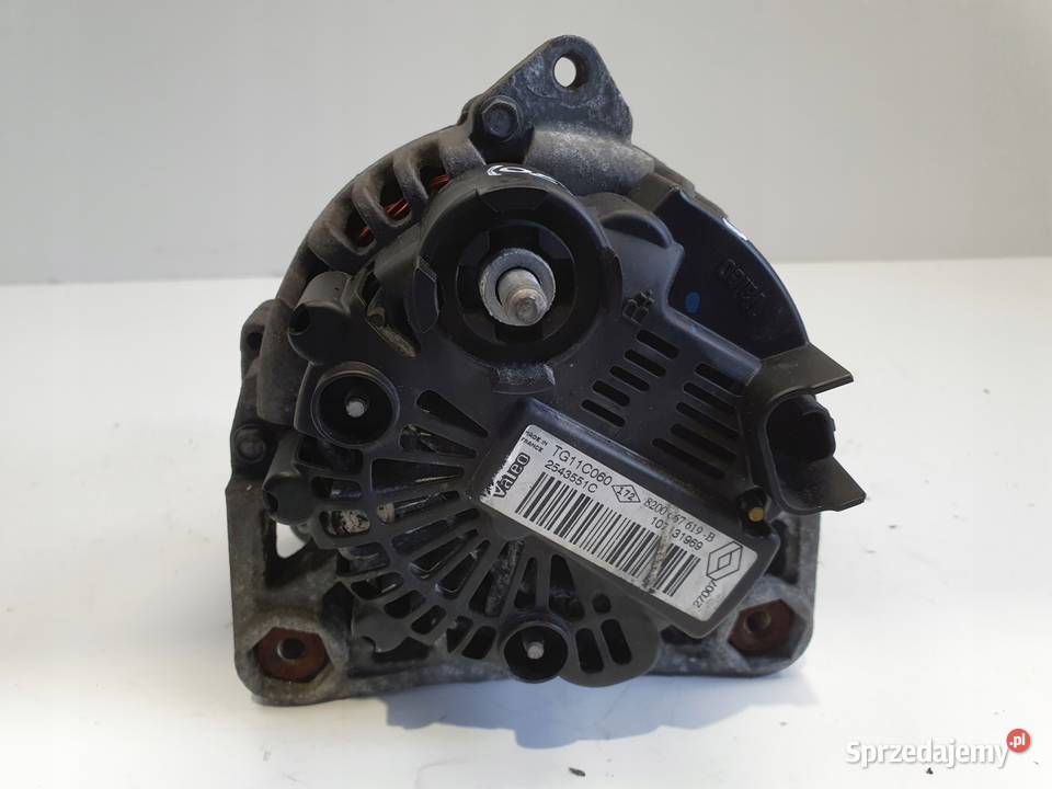 Renault Scenic II 16 16V ALTERNATOR 8200667619 Układ elektryczny silnika Janów