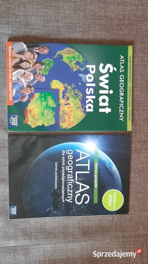 Atlas geograficzny Świat Polska Nowa Era Atlas mazowieckie sprzedam