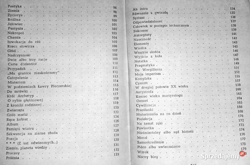 Poezje Marian Piechal lubelskie Chełm