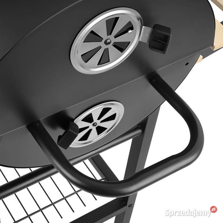 Duży zamykany grill węglowy ogrodowy na kółkach wielkopolskie Poznań sprzedam