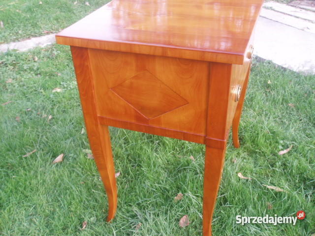 Stolik z szufladkami Biedermeier Proboszczów