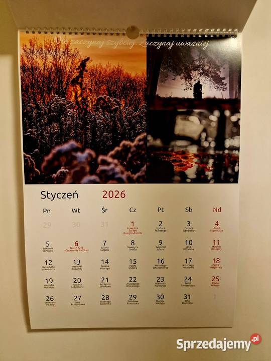 Kalendarz 2026 Konstancin-Jeziorna