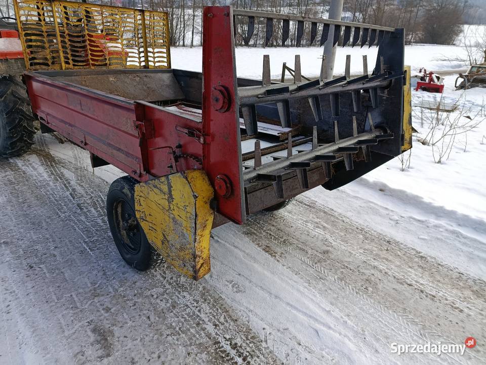 Rozrzutnik obornika mały 2 t transport Limanowa