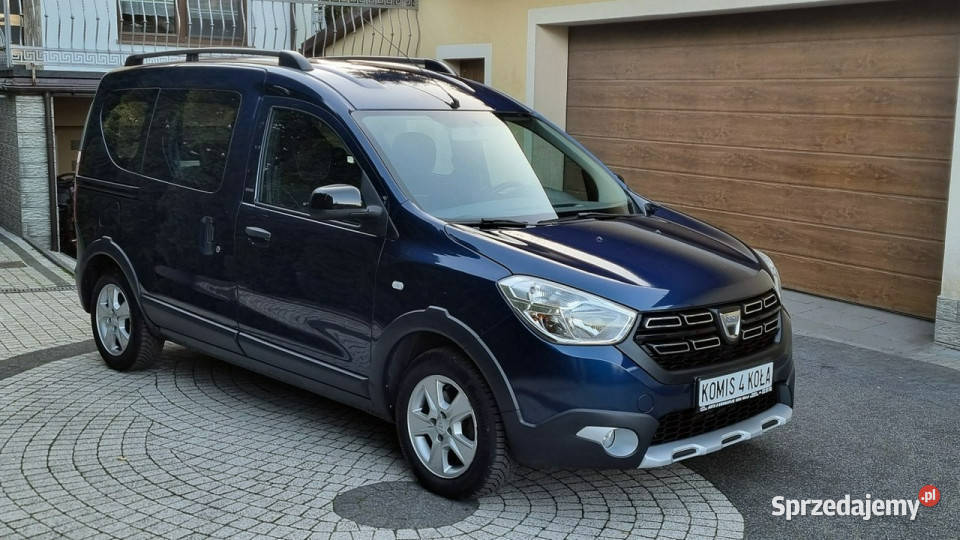 Dacia Dokker Kamera Navi Serwis Super Stan elektryczne lusterka mazowieckie Płońsk