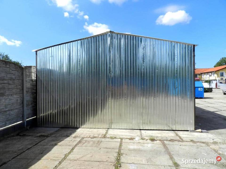 Blaszana montowana hala 96 m ocynkowana małopolskie Kraków