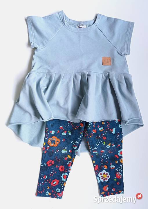 Legginsy getry kwiaty Handmade 8698 Rozmiar 92