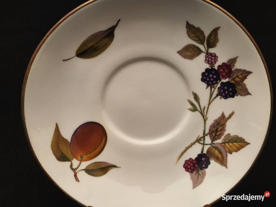 Bulionówka angielska Royal Worcester Evesham lubelskie Chełm