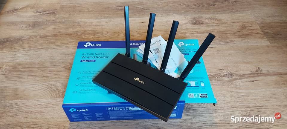 Router TPLINK Archer AX17 AX1500 24 5 GHz sprzedam
