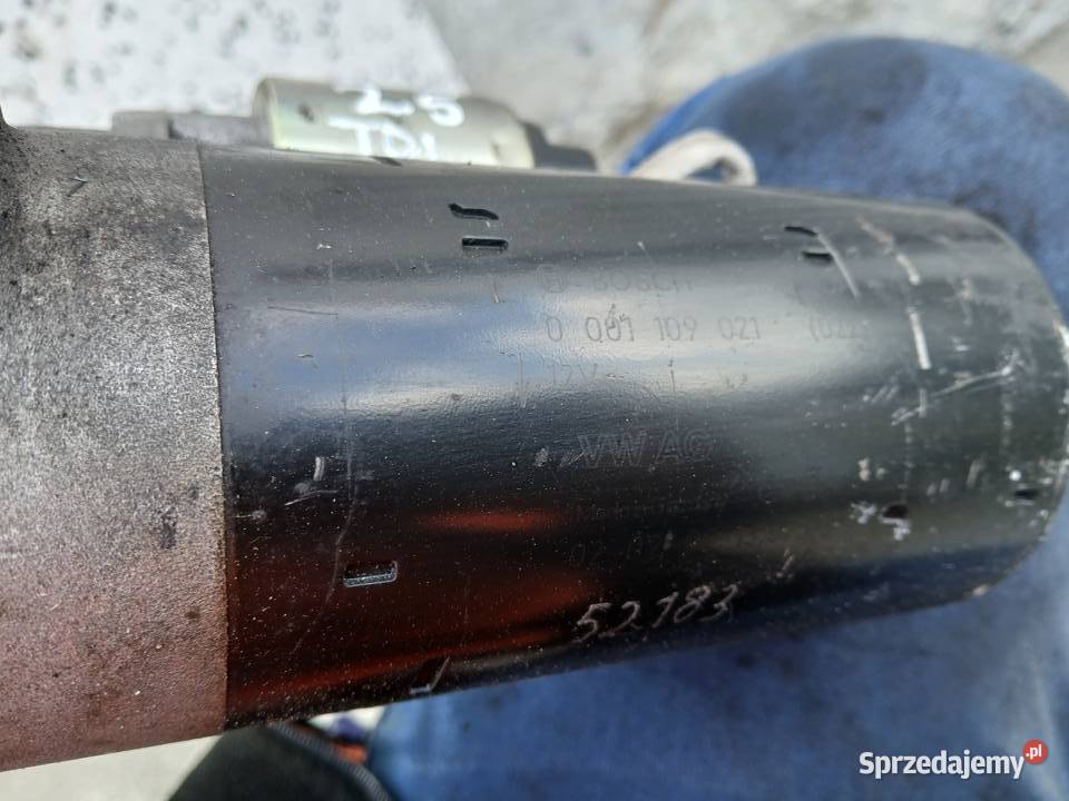 Rozrusznik 0001109021 Audi Volkswagen 25 TDI osobowe Wał-Ruda