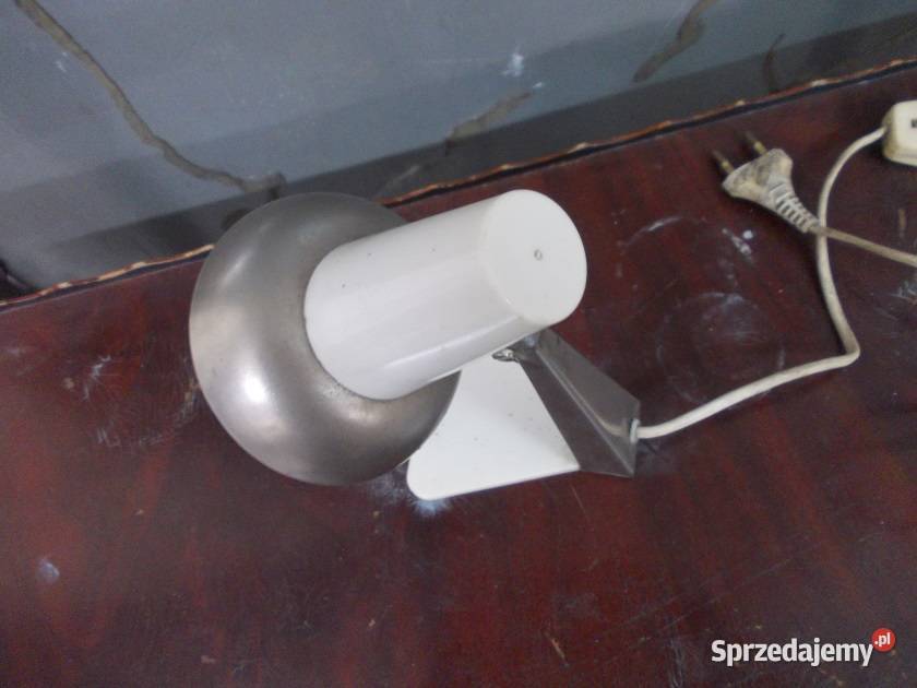 Stara kultowa lampka stojąca PRL sprawna vintage