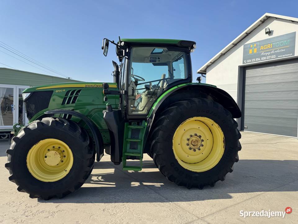 Ciagnik rolniczy John Deere 6190 R 2013r Lubowidz