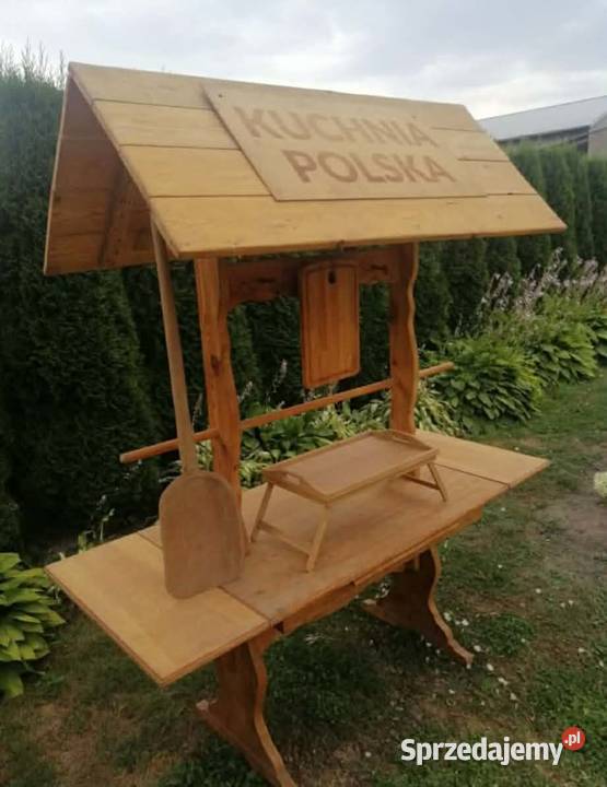 Sprzedam drewniany stół idealny na imprezy Bierutów sprzedam